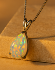Aurora Teardrop Necklace