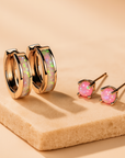 Opal Earring Set