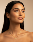 Heart Initial Necklace