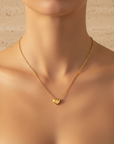 Heart Initial Necklace