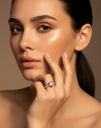 Pink Heart Ring