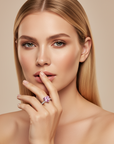 Pink Heart Ring