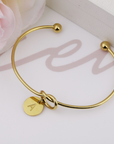 Ava Initial Bracelet