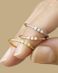 Celestine Glow Ring