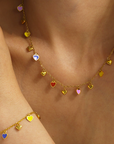 Candy Heart Charm Bracelet