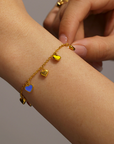 Candy Heart Charm Bracelet