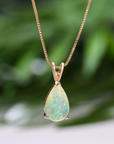 Aurora Teardrop Necklace