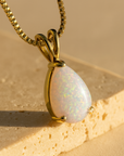 Aurora Teardrop Necklace