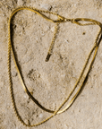 Aurora Double Chain Necklace - Kallesia