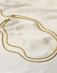 Aurora Double Chain Necklace - Kallesia