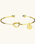 Ava Initial Bracelet - Kallesia