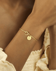 Ava Initial Bracelet - Kallesia