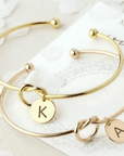 Ava Initial Bracelet - Kallesia