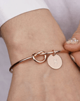 Ava Initial Bracelet - Kallesia