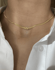 Brielle Knot Necklace - Kallesia