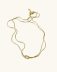 Brielle Knot Necklace - Kallesia