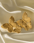 Double Butterfly Earrings - Kallesia