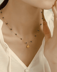 Emerald Shell Necklace - Kallesia
