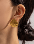 Freya Shell Earrings - Kallesia