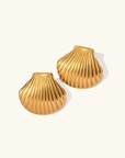 Freya Shell Earrings - Kallesia