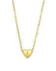 Heart Initial Necklace - Kallesia
