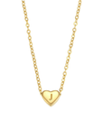 Heart Initial Necklace - Kallesia