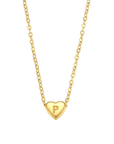 Heart Initial Necklace - Kallesia