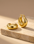 Chunky Hoop Earrings
