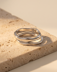 Wavy Stacker Ring