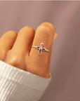 Hollow Cross Ring - Kallesia