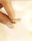Infinity Feather Ring - Kallesia
