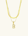 Initial Pearl Necklace - Kallesia