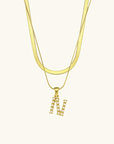 Initial Pearl Necklace - Kallesia