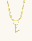 Initial Pearl Necklace - Kallesia