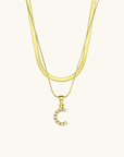 Initial Pearl Necklace - Kallesia