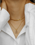 Initial Pearl Necklace - Kallesia