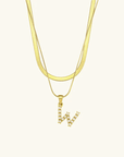 Initial Pearl Necklace - Kallesia