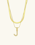 Initial Pearl Necklace - Kallesia