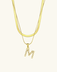 Initial Pearl Necklace - Kallesia