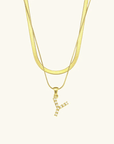 Initial Pearl Necklace - Kallesia