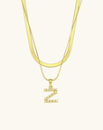 Initial Pearl Necklace - Kallesia