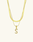 Initial Pearl Necklace - Kallesia