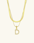 Initial Pearl Necklace - Kallesia