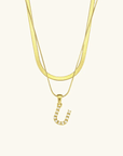 Initial Pearl Necklace - Kallesia