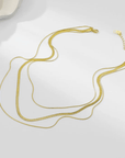 Naomi Triple Necklace - Kallesia