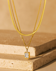 Lisa Double Layered Chain Necklace