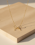 Sabrina Bow Necklace