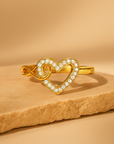Heart Infinity Ring