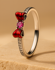 Ruby Bow Ring
