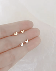 Remi Heart Stud Earrings - Kallesia